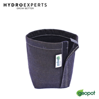 GeoPot Black Transplanter with Velcro - 4L / 7L / 11L | Fabric Smart Pot