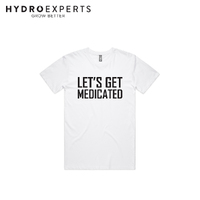 Hydro Experts Let's Get Medicated T-Shirt - White