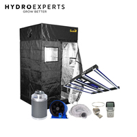 Hydro Experts Ultimate Kit Builder for 120CM x 120CM Tent w/ LED Lights