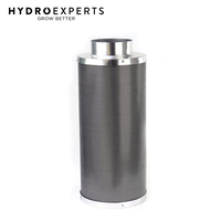 Hydroponics Air Activated Carbon Filter - 150MM X 600MM | 550CFM | Odor Remover