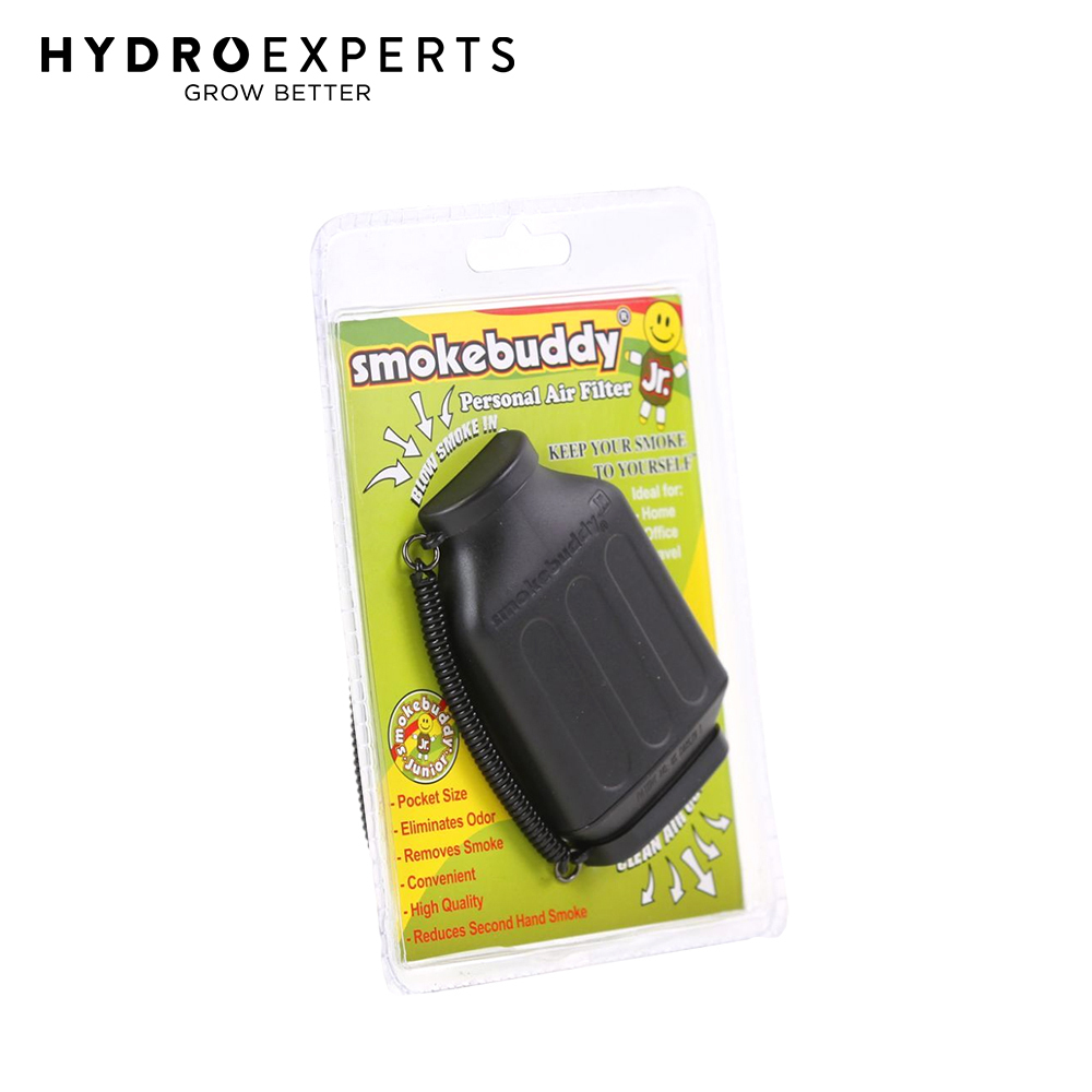 Smokebuddy Junior Personal Air Filter - Black, Odorless Air