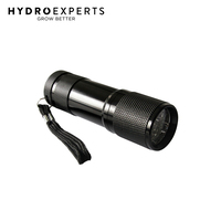 Flashlight LED Torch - 9 x Green LED | High Intensity | Batteries not Included