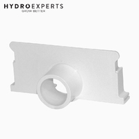 Sure Grow NFT System ECS70 End Cap with Spout - For POLY Hose