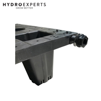 WaterUps Short Overflow Pipe - 20MM | For Narrow-walled & Corro Garden Beds