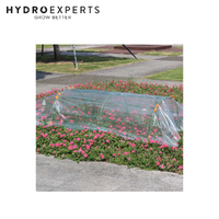 Dual Cover Grow Tunnel - 3M x 600MM | Steel Hoops | For Commercial