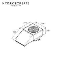 Fantech JetVent Warehouse Air Mover Ceiling Mount - JVWE6 | 1 Phase