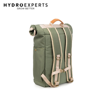 Revelry The Drifter Smell Proof Rolltop Backpack 23L - Sage (Canvas)