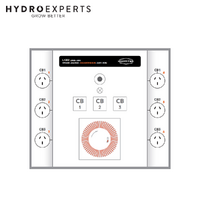 Hortitek Light Management Unit (LMU) - 6 Outlet | 7200W | 40A | 1 Phase