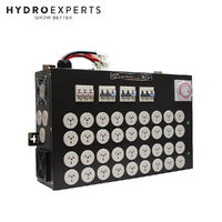 Hortitek Light Management Unit (LMU) - 36 Outlet + 6 Live | 18 On/18 Off or 36 On | 63A