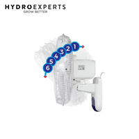 Hydro Breeze Oscillating Wall Mount Fan V2 - 16