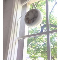 Fantech HCM Wall/Window Mounted Exhaust Fans - [Flange Size: 150MM (6