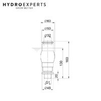 Oase Schaumsprudler Nozzle 35 - 10E | Fountain Nozzle