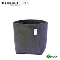 GeoPot Black Transplanter with Velcro Seam - [Size: 4Ltr / 1 Gallon]