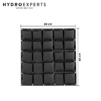 Wall Fabric Plant Bag - 82CM X 132CM | For 25 Plants