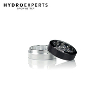 Kannastor 2 Piece Clear Top Herb Grinder - [Size: 56MM]
