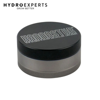 Kannastor 4 Piece Solid Body Herb Grinder - Gunmetal [Size: 56MM]