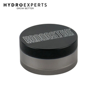 Kannastor 4 Piece Solid Body Herb Grinder - Gunmetal [Size: 64MM]