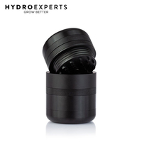 Kannastor GR8TR V2 Solid Body 56MM Herb Grinder - [Colour: Matte Black]
