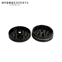 Black Aluminium 2pc Grinder - 55MM