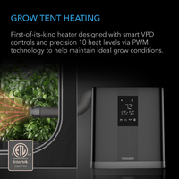 AC Infinity Environmental Plant Heater Thermoforge T3 – Smart VPD Controls | 10 Heat Levels | 530W