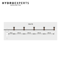 Blumat Drip System Distribution Dripper Extension Pack