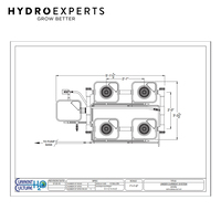 Current Culture H2O - Under Current UC4XL | DWC System | Complete Hydroponics