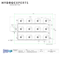 Current Culture H2O - Under Current Evolution UCE12XL | DWC System | Complete Hydroponics