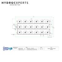 Current Culture H2O - Under Current Evolution UCE18XL | DWC System | Complete Hydroponics