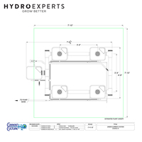 Current Culture H2O - Under Current UC4XXL13 | DWC System | Complete Hydroponics