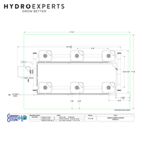 Current Culture H2O - Under Current UC6XXL13 | DWC System | Complete Hydroponics