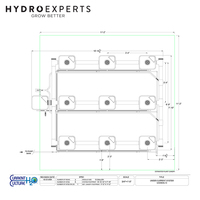 Current Culture H2O - Under Current Evolution UCE9XXL13 | DWC System | Complete Hydroponics