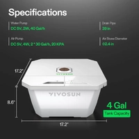 Vivosun VGrow DWC Hydroponics Growing System Kit - 15L | For VGrow Box