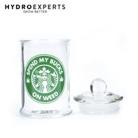 Stash Jar Spend My Bucks - 150ML | Clear Glass Jar | Herb Storage
