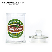 Stash Jar totally Pickled - 150ML | Clear Glass Jar | Herb Storage