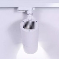 30W LED Grow Light - White [Option: 2 Head + 1M Track]