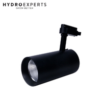 30W LED Grow Light - Black [Option: 1 Head + 1M Track]