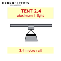 Jupiter II Light Mover Tent 2.4 (Designed for 1 light to suit 2.4M x 1.2M x 2M Grow Tent)