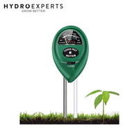 Multi-Function Soil Tester - 3 Way Meter | Moisture | Light | pH
