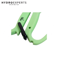 Saboten Green Extra Slim Angled Blade Trimming Scissors PT-16 | Made in Japan