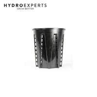 Anti-Root Spiral Round Garden Black Pot - 1.6L [Number of Pots: 1]