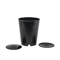 BudTrainer BudCups - Black | Self-Draining Containers