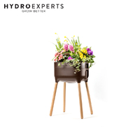 Plastia Urbalive High Planter - Brown