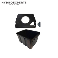 Hydro Tank & Lid with 200MM Hole - 39L