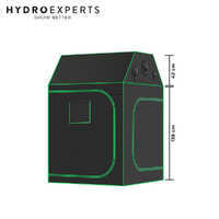 Hydro Experts Roof Grow Tent - 120 x 120 x 180CM
