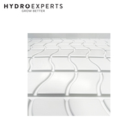 Stealth Flood Tray - 4 x 4 ft | White | 4MM Thickness | Food Grade ABS Plastic