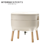 Plastia Urbalive Low Worm Farm Vermicomposter - Ivory