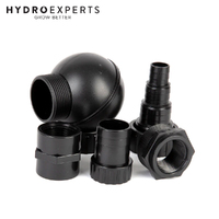PondMAX Inline / Submersible Water Pump - EV1900 | 1800L/H | 12W | Head Height 2.4M | 19MM/20MM Tubing