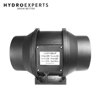 Inline Mixed Flow Tube Air Fan - 150MM (6