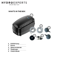 PondMAX CAP20 Air Pump Kit - 13 L/Min | 8W | 0.024 MPa | 2 x Air Stone