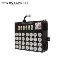 Hortitek Light Management Unit (LMU) - 24 Outlet + 4 Live | 12 On/Off | 63A | 1 Phase